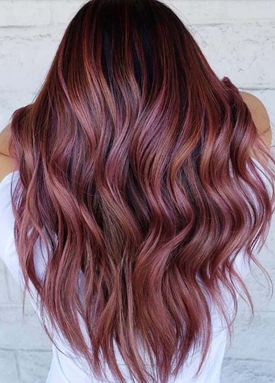 Best Rose Gold Hair Colors and Hairstyles to Wear in Year 2020 .