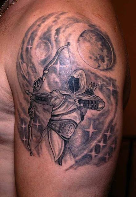 Sagittarius Tattoos for Men | Sagittarius tattoo, Tattoos for guys .