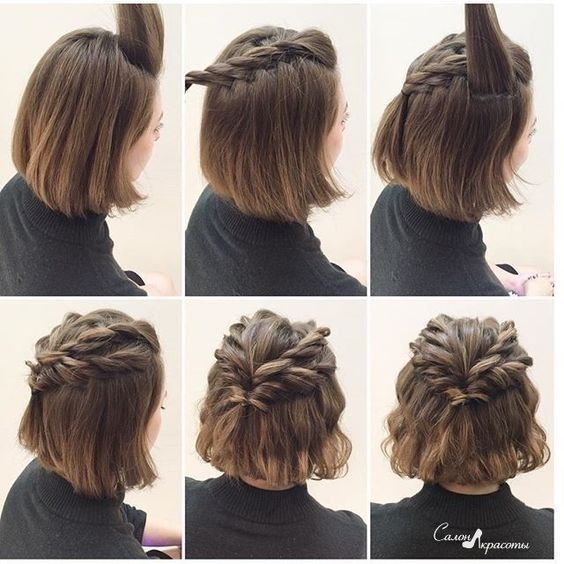 20 Gorgeous Prom Hairstyle Designs for Short Hair: Prom Hairstyles .