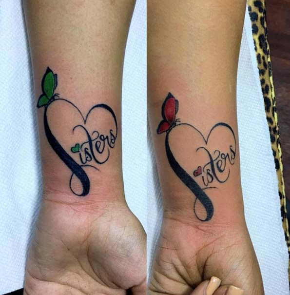 150 Meaningful Matching Sister Tattoo Ideas - Inspirational .