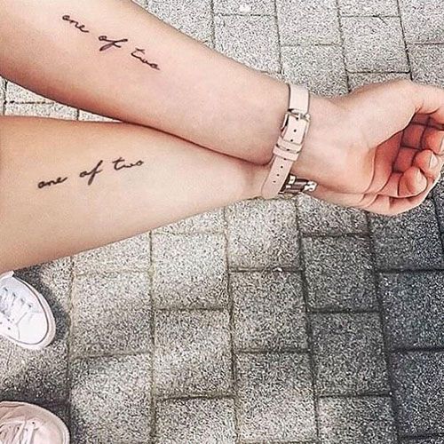 Sister Tattoo Quotes - Best Sister Tattoos: Cute Matching Sister .