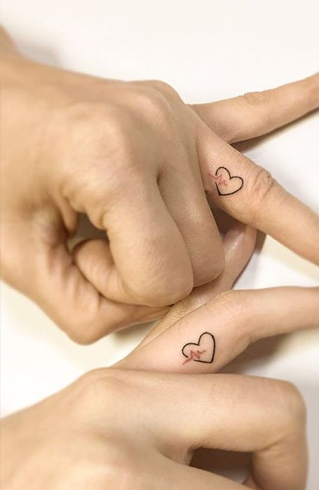 35 Matching Couple Tattoos to Inspire You - The Trend Spott