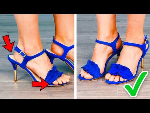 22) 35 EASY WAYS TO IMPROVE YOUR SHOES || SMART GIRLY HACKS .