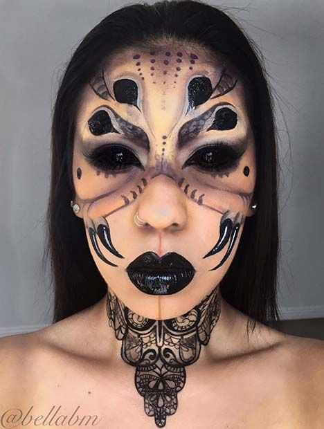 43 Scary Halloween Makeup Ideas for 2019 | Page 2 of 4 | StayGlam .