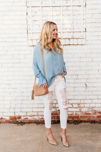 70+ Spotless White Jeans Outfit Ideas and Styling Tips | Casual .