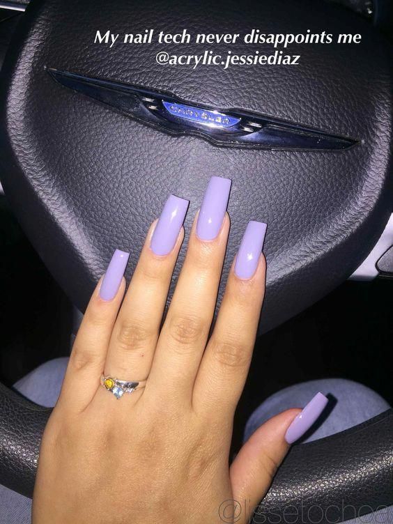 62 Stunning Long Square Nail Designs You Have to Try #acrylicnails .