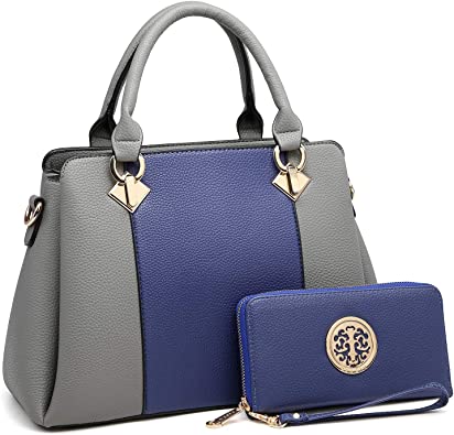 Amazon.com: Women's Fashion Leather Handbags Satchel Stylish .