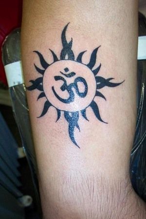 30+ Indian Spiritual (ॐ) Om Tattoo Designs and Ideas for Men and .