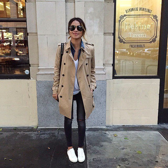 Keeping It Simple | Trench coat outfit, Beige trench coat, Coat .
