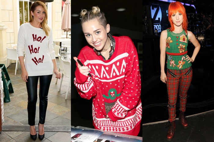 Somehow Ugly Christmas Sweaters Are Cool, and These Trendsetting .