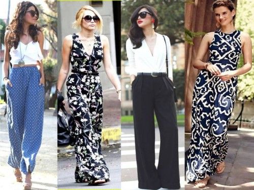 How to wear palazzo pants | Summer fashion outfits, Summer fashion .