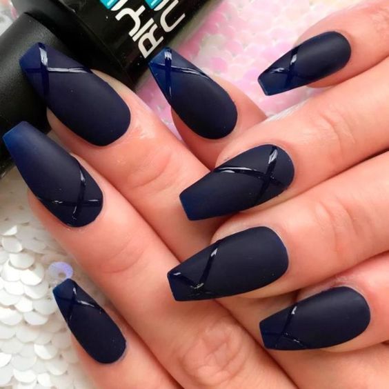 matte nails for fall; simple matte nails;chic nail designs;easy .