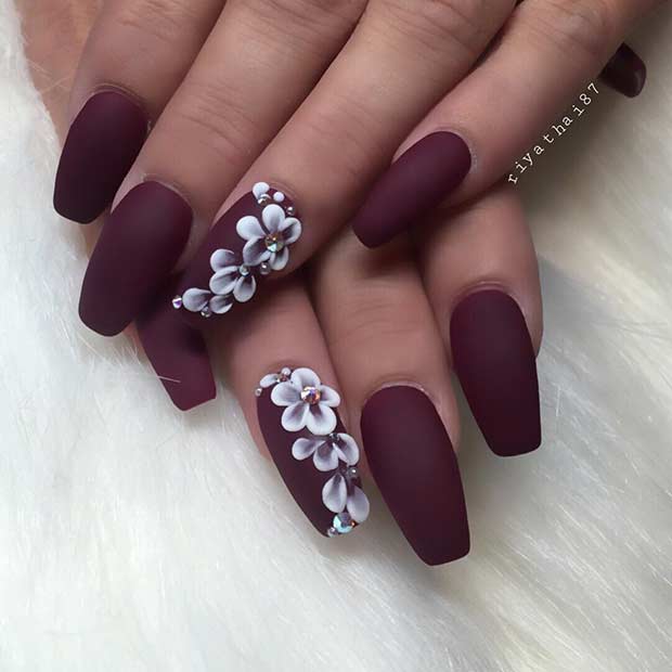 25 Cool Matte Nail Designs to Copy in 2017 | Beau