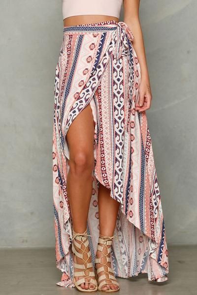 40 Trendy Tie Waist Skirts To Add To Your Style Quotient | Boho .