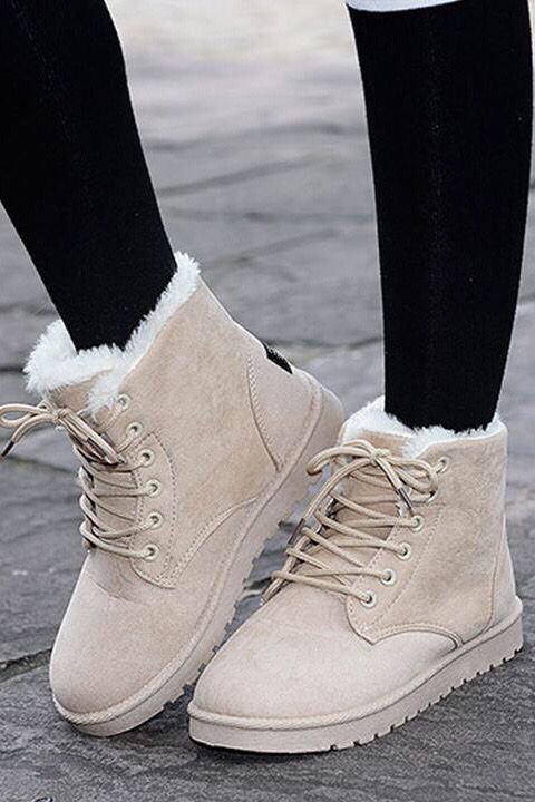 Ankle Boots For Women Casual Winter Snow Boot in 2020 | Winter .