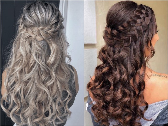 18 Braided Wedding Hairstyles for Long Hair - Oh The Wedding Day .