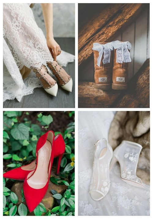 36 Winter Wedding Shoes Ideas | HappyWedd.c
