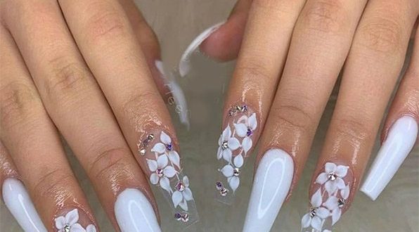 10. Sparkly Nail Designs for Teenage Parties - wide 1