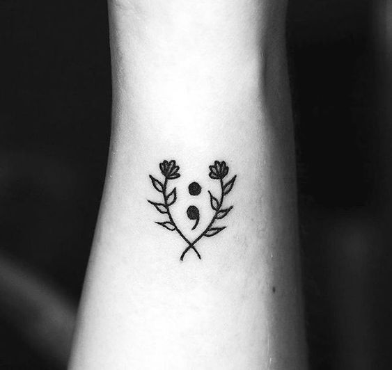 Semicolon Tattoo