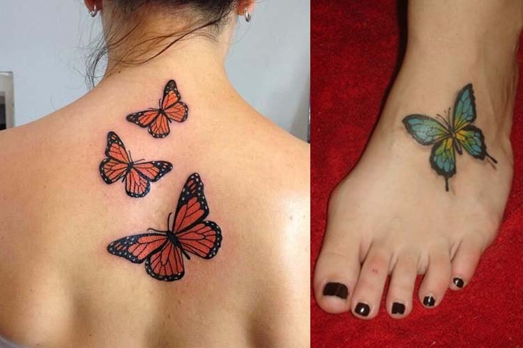 Stunning Butterfly Tattoos