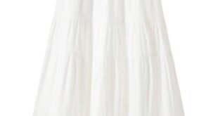 Boho Skirts In White / Colors for Women