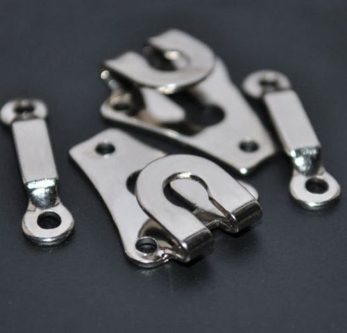 Pants Hook & Bar Heavy Duty NICKEL (24 sets)