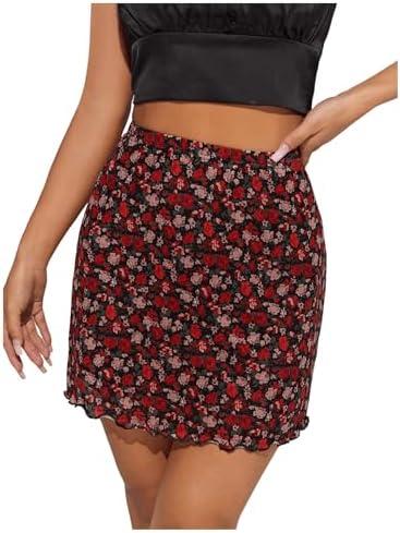 Embracing Style: Our Take on the WDIRARA Floral Mini Skirt