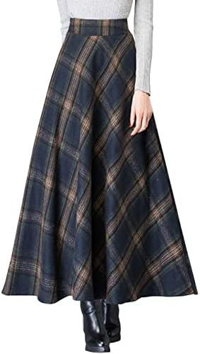 Discovering Style: Our Take on the ebossy Plaid Maxi Skirt