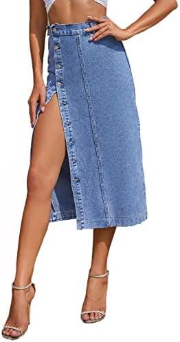 Discovering Comfort and Style: Our Thoughts on the Midi Denim Skirt