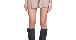 Best price on the market at italist | The Attico Skirt In Beige Wool