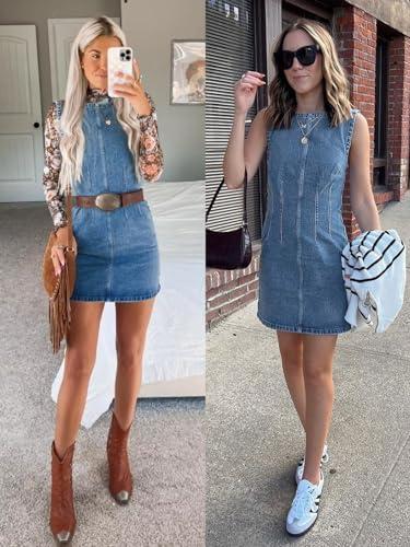 Discovering Style and Comfort: Our Review of Wenrine's Denim Dress