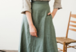 Maxi Linen Skirt India