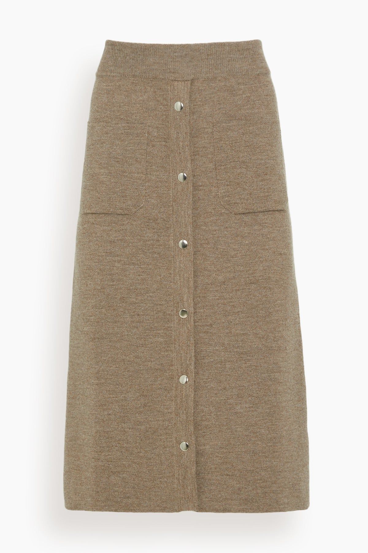 Discover the Elegance of the Bing Skirt in Clay from Hampden Clothing