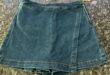 Entro Denim Skort In Size Large | Color: Blue | Size: L