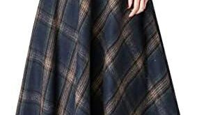 Discovering Style Our Take On The Ebossy Plaid Maxi Skirt