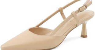 Stylish Women’s Pumps with Retro Flair and Comfort Features