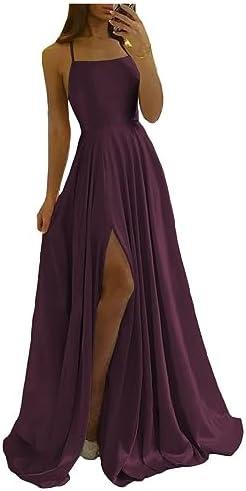 Elegant Off-Shoulder Satin Prom Dress with Pockets