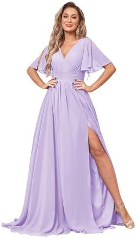 Elegant Chiffon Dresses for Weddings and Special Occasions