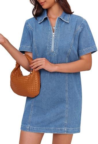 Discovering Summer Style: Our Take on Fisoew’s Denim Mini Dress