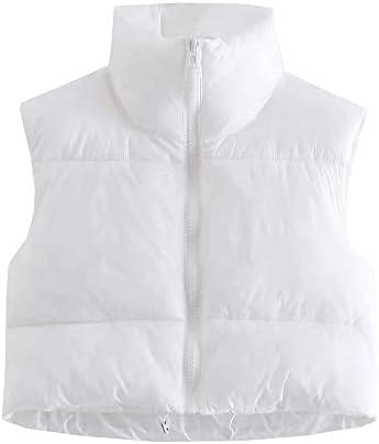 Exploring the Comfort and Style of Ytfsrukp’s Cropped Puffer Vest