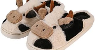 Snug and Stylish: Our Take on Soofylia Cow Slippers