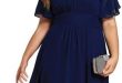 Exploring Ever-Pretty’s Plus Size A-Line Wedding Guest Dress