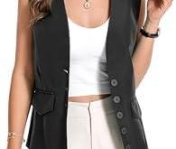 Elevate Our Wardrobe: A Review of YYNUDA’s Chic Vest Blazer