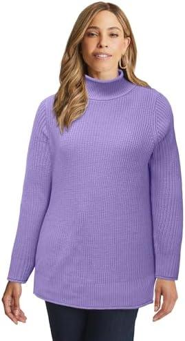 Cozy Elegance: Our Take on the Jessica London Shaker Sweater