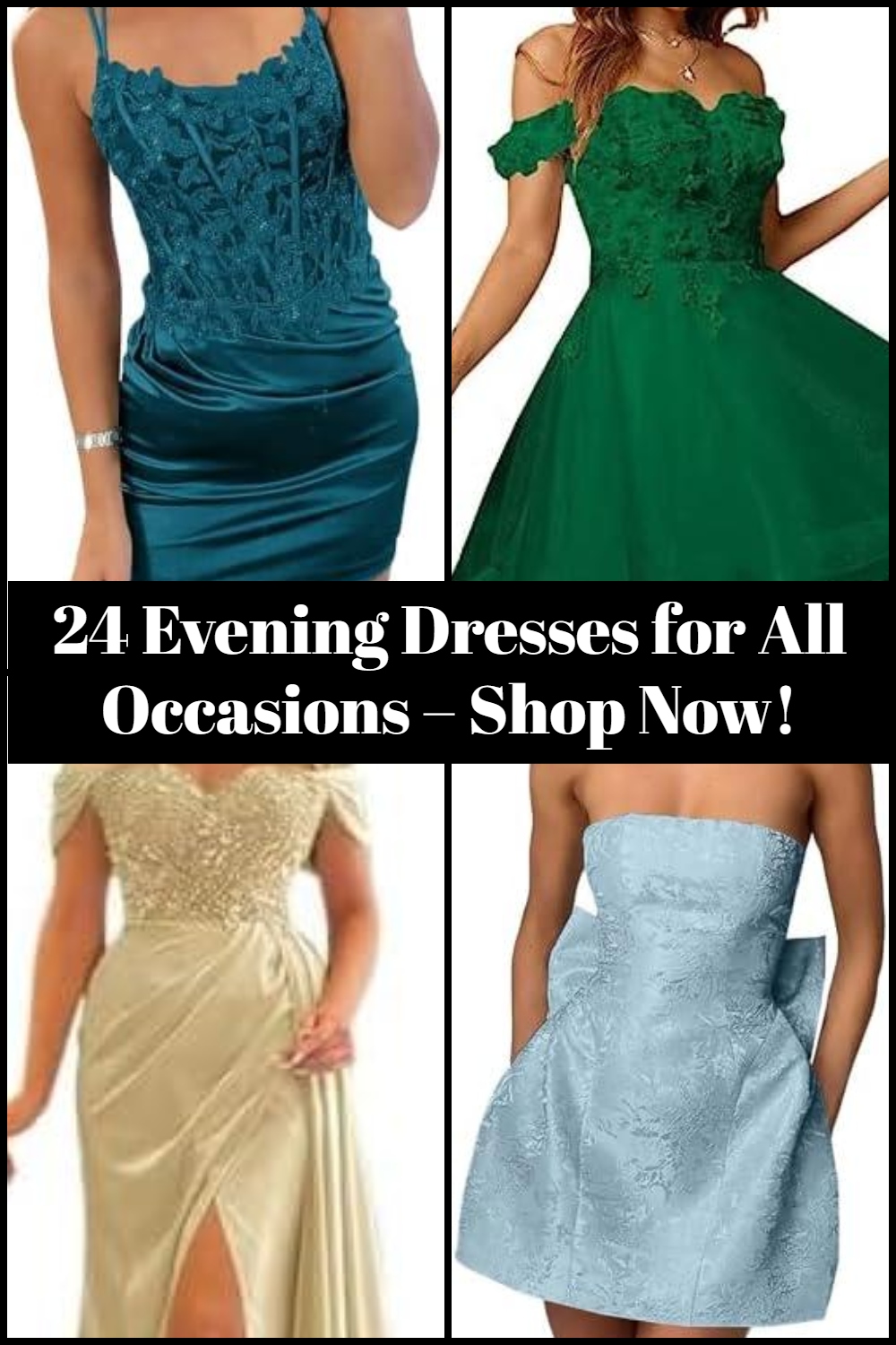 Gorgeous Evening Dresses for All Occasions – Shop Now!