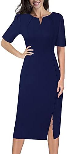 Elegant Women's ‍Bodycon Dresses for Office and Parties