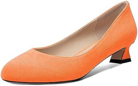 Stylish Women's Pumps with Retro Flair and Comfort Features