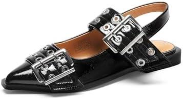 Discover Elegance with TN TANGNEST Women's Leather Flats