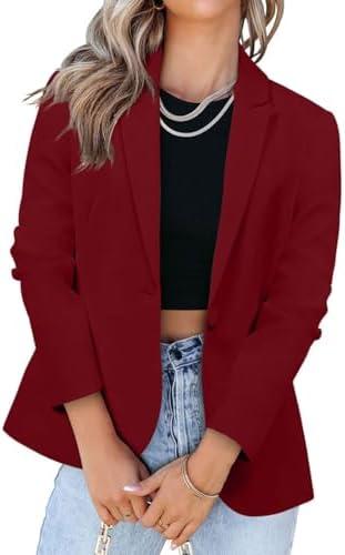 Stylish Casual Blazers for‌ Women - Perfect for Work & Play