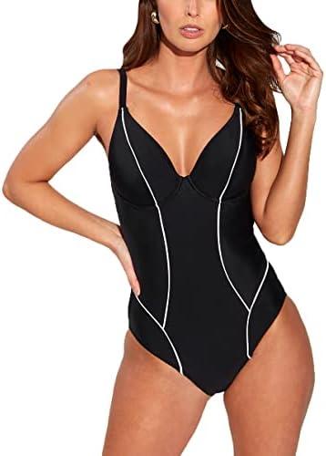 Explore Our Stylish Women's One-Piece Swimsuits Collection!